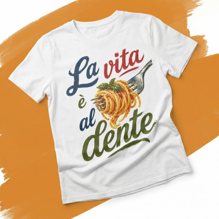 Koszulka - Vita al Sole - Makaron - La vita è al dente - Galeria - (000)_Miniatury
