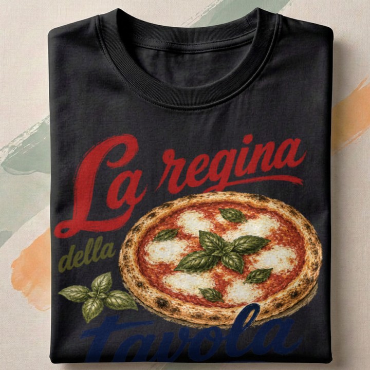 Koszulka - Vita al Sole - Pizza - La regina della tavola - Galeria - (000)_Miniatury