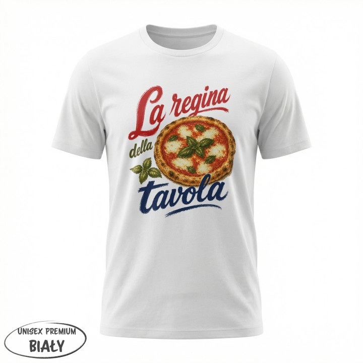 Koszulka - Vita al Sole - Pizza - La regina della tavola - Galeria - (24)_Stanley_White