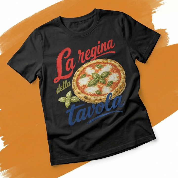 Koszulka - Vita al Sole - Pizza - La regina della tavola - Galeria - (000)_Miniatury