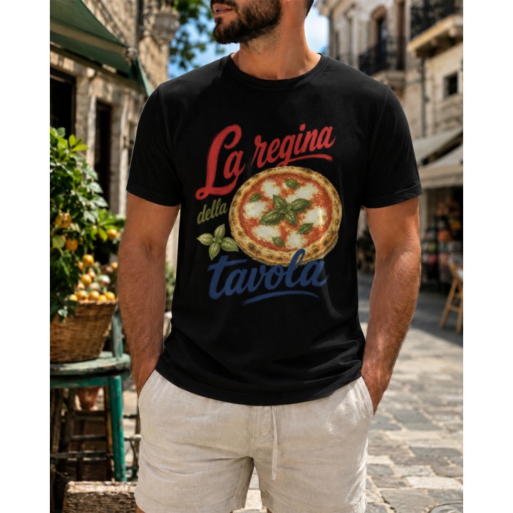 Koszulka - Vita al Sole - Pizza - La regina della tavola - Galeria - (000_7)_Custom_Italiano
