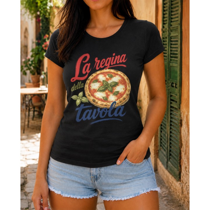 Koszulka - Vita al Sole - Pizza - La regina della tavola - Galeria - (000_7)_Custom_Italiano