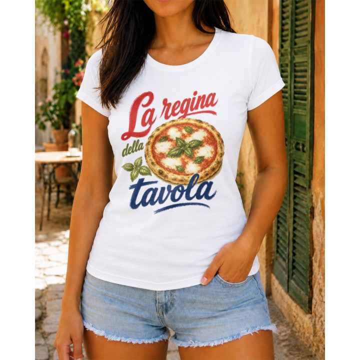 Koszulka - Vita al Sole - Pizza - La regina della tavola - Galeria - (000_7)_Custom_Italiano