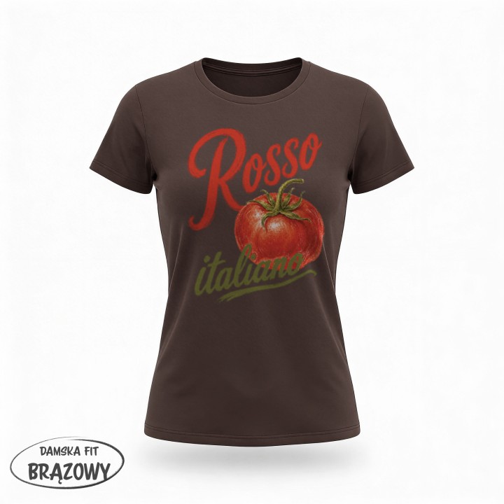 Koszulka - Vita al Sole - Pomidor Rosso italiano - Galeria - (03)_F190_LADY_Brown