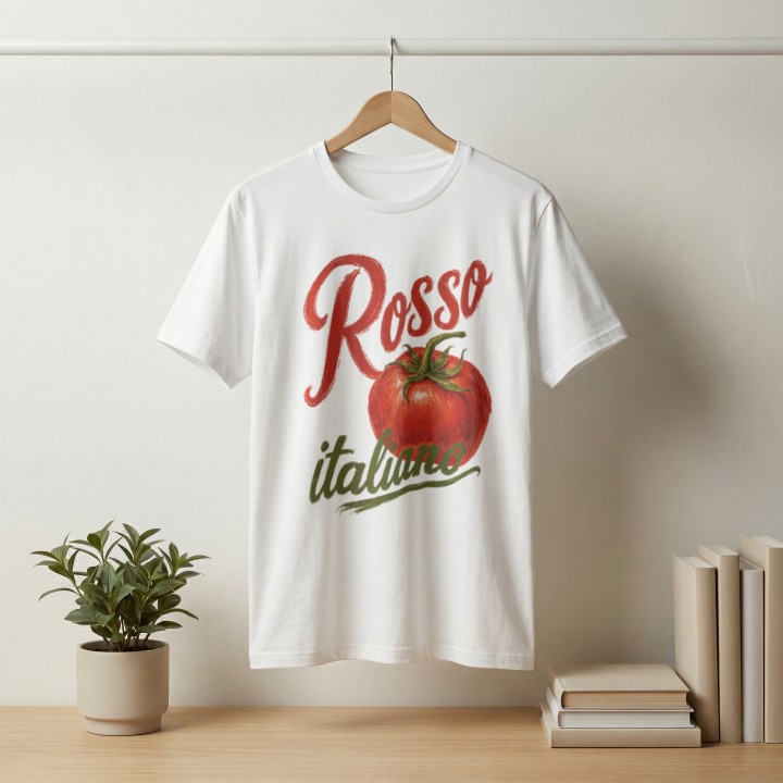 Koszulka - Vita al Sole - Pomidor Rosso italiano - Galeria - (000_2)_UNI_WHITE