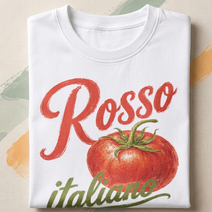 Koszulka - Vita al Sole - Pomidor Rosso italiano - Galeria - (000)_Miniatury