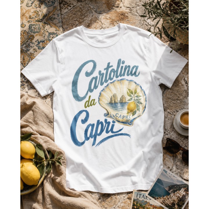 Koszulka - Vita al Sole - Małża Cartolina da Capri - Galeria - (000_7)_Custom_Italiano