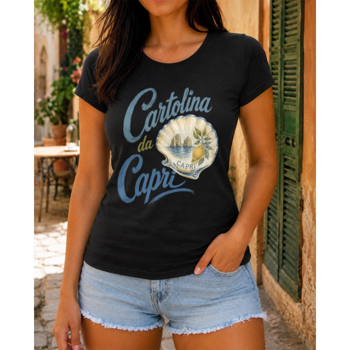 Koszulka - Vita al Sole - Małża Cartolina da Capri - Galeria - (000_7)_Custom_Italiano