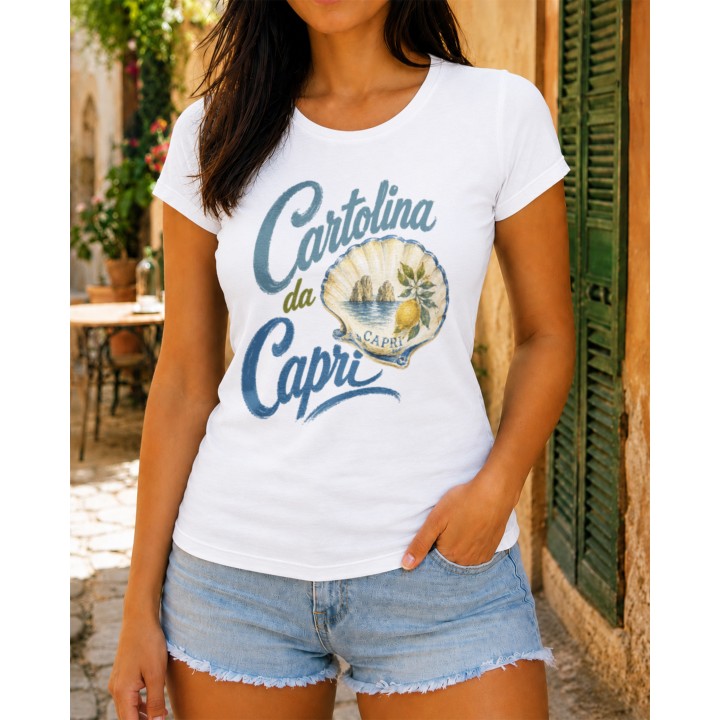 Koszulka - Vita al Sole - Małża Cartolina da Capri - Galeria - (000_7)_Custom_Italiano