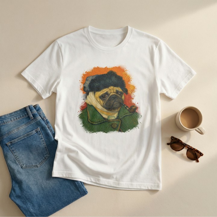 Koszulka Dziki Luwr | Mops Bez Ucha - Galeria - (000_2)_UNI_WHITE