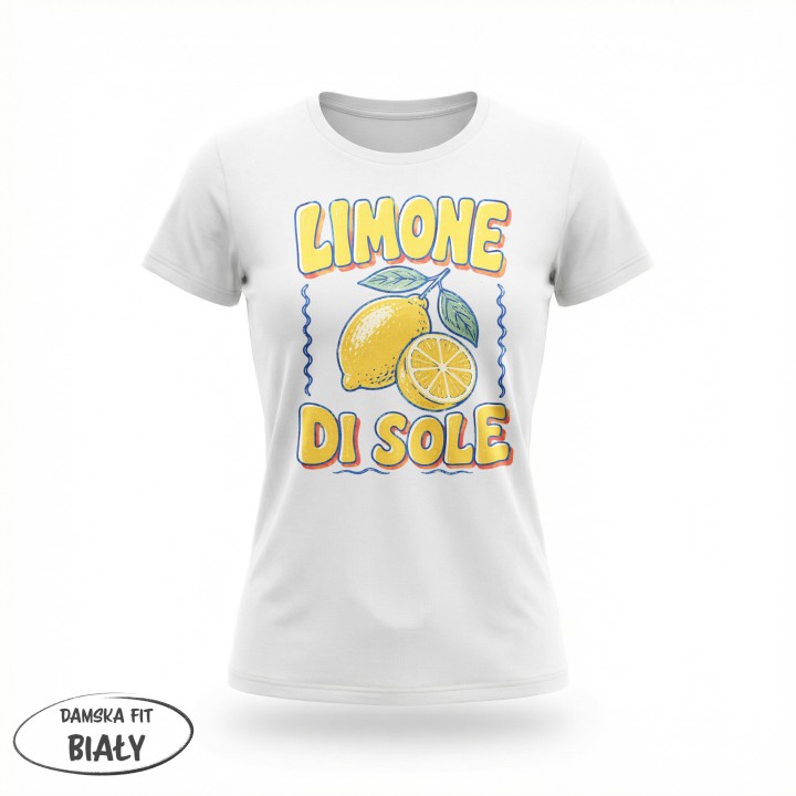 Koszulka - Vita al Sole - Cytryna Limone - Galeria - (01)_F190_LADY_White