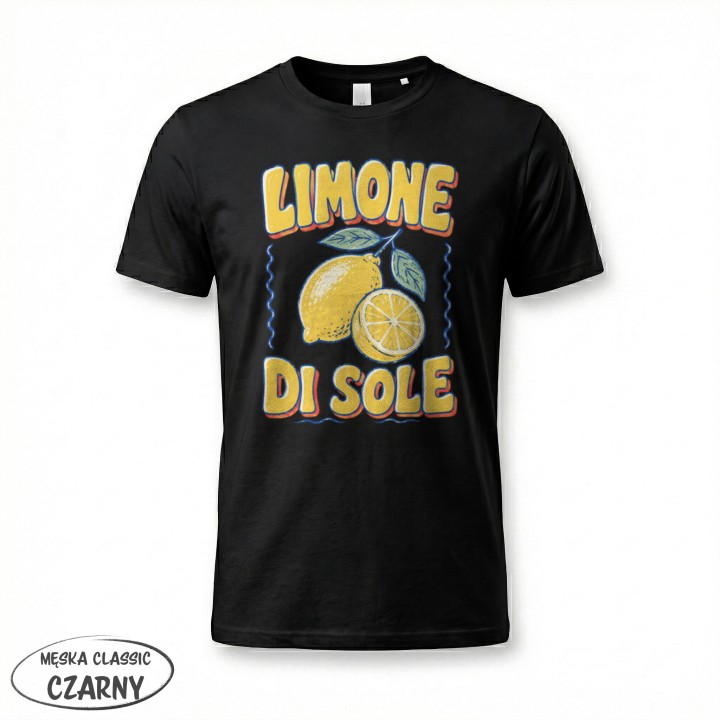 Koszulka - Vita al Sole - Cytryna Limone - Galeria - (12)_F190_MEN_Black