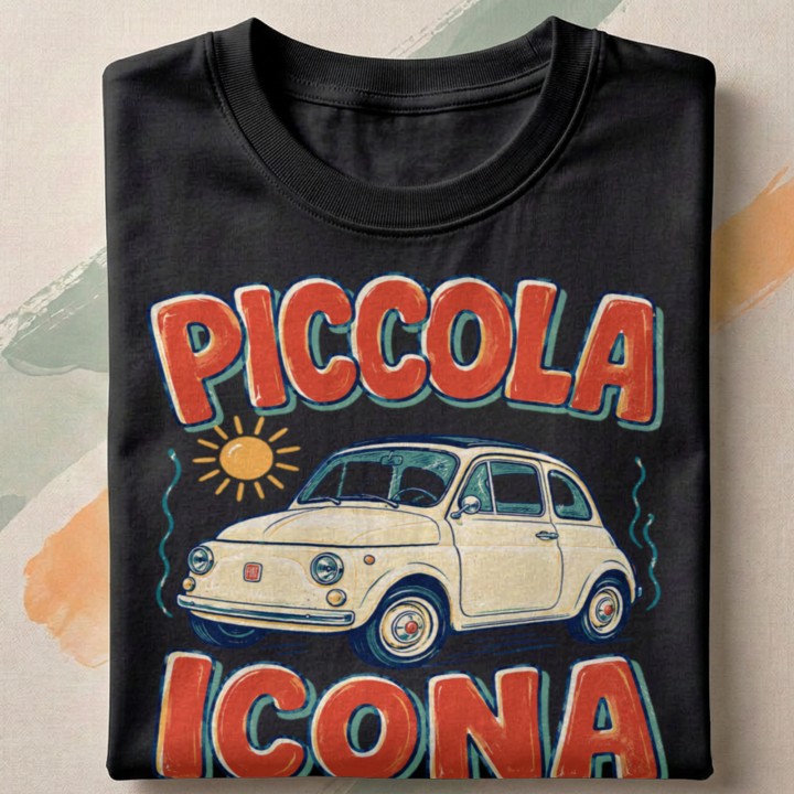 Koszulka - Vita al Sole - Fiat 500 - Galeria - (000)_Miniatury