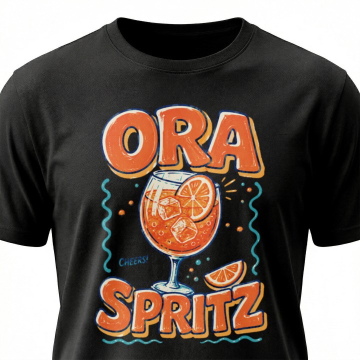 Koszulka - Vita al Sole - Aperol - Galeria - (000_1)_UNI_BLACK