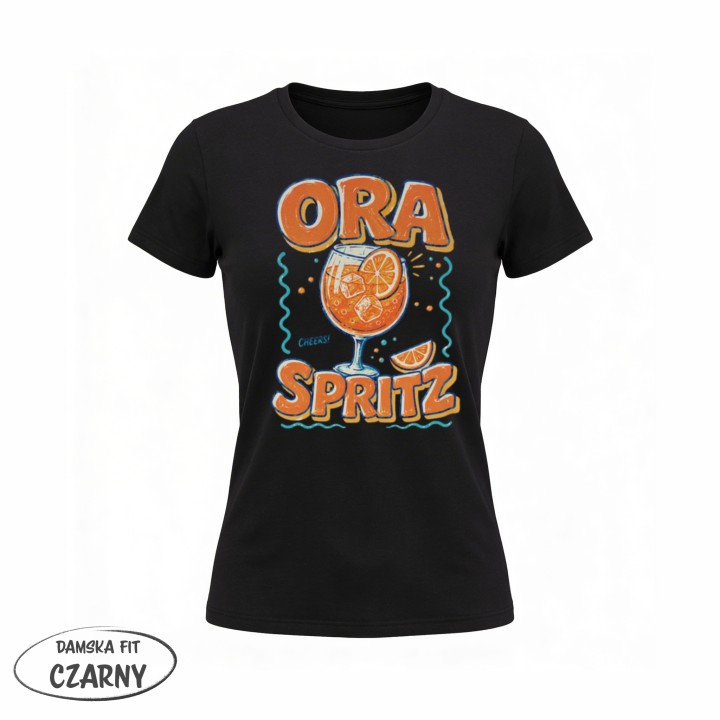 Koszulka - Vita al Sole - Aperol - Galeria - (02)_F190_LADY_Black