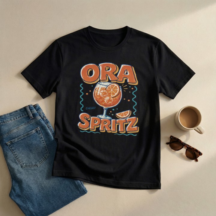 Koszulka - Vita al Sole - Aperol - Galeria - (000_1)_UNI_BLACK