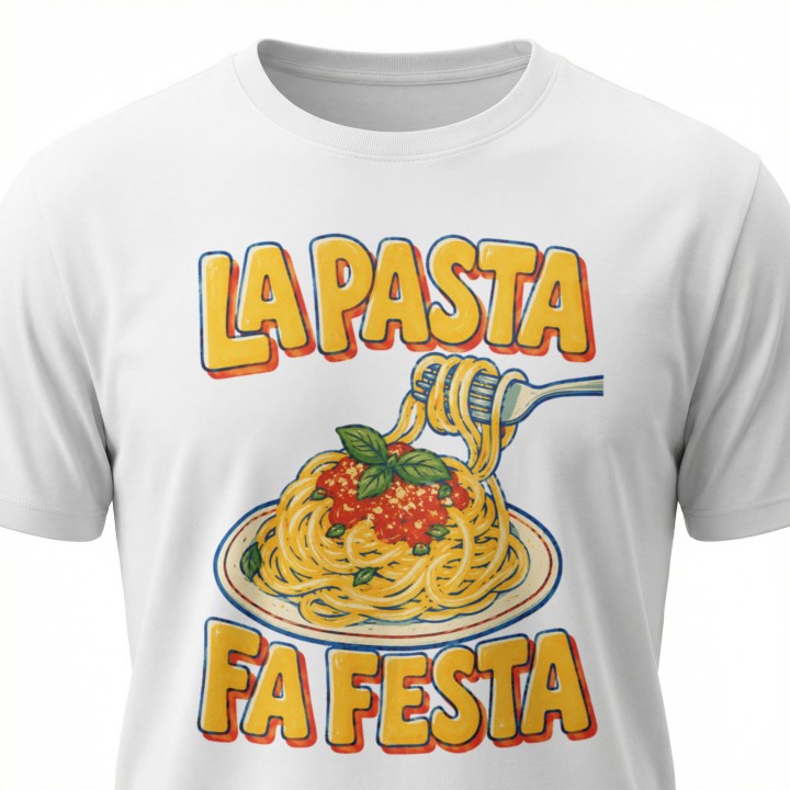 Koszulka - Vita al Sole - Pasta makaron - Galeria - (000_2)_UNI_WHITE