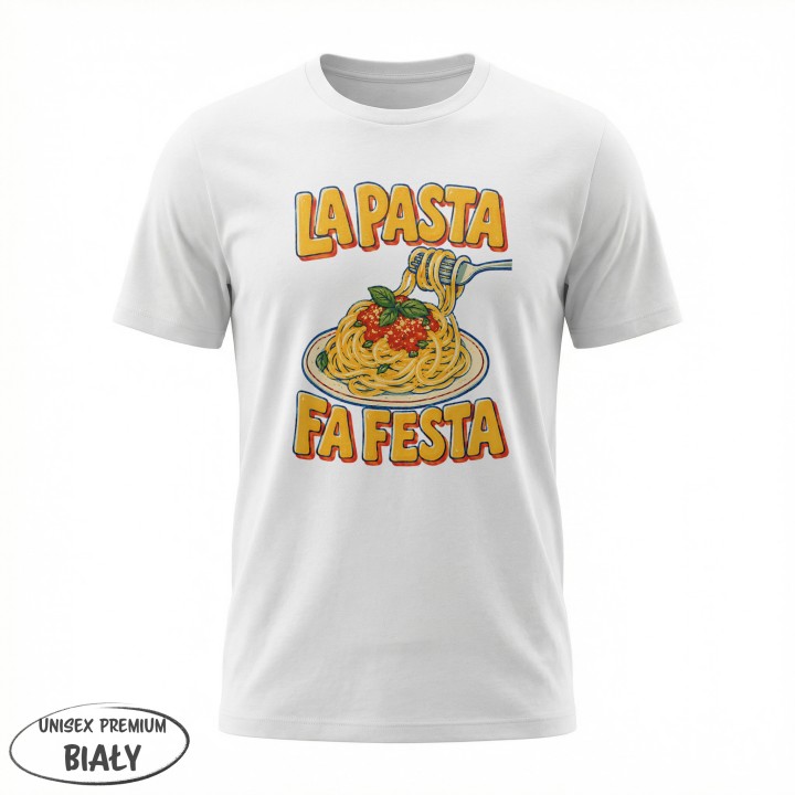 Koszulka - Vita al Sole - Pasta makaron - Galeria - (24)_Stanley_White
