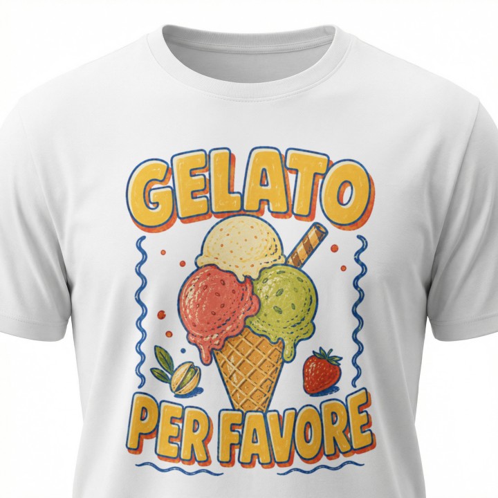 Koszulka - Vita al Sole - Lody Gelato - Galeria - (000_2)_UNI_WHITE