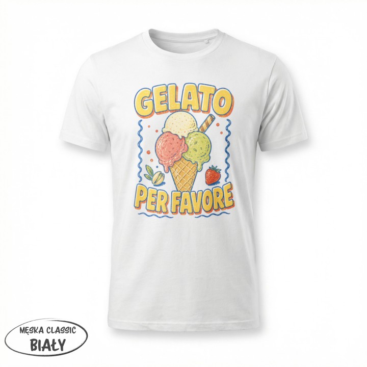Koszulka - Vita al Sole - Lody Gelato - Galeria - (11)_F190_MEN_White