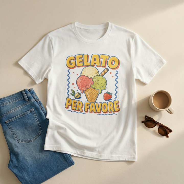 Koszulka - Vita al Sole - Lody Gelato - Galeria - (000_2)_UNI_WHITE