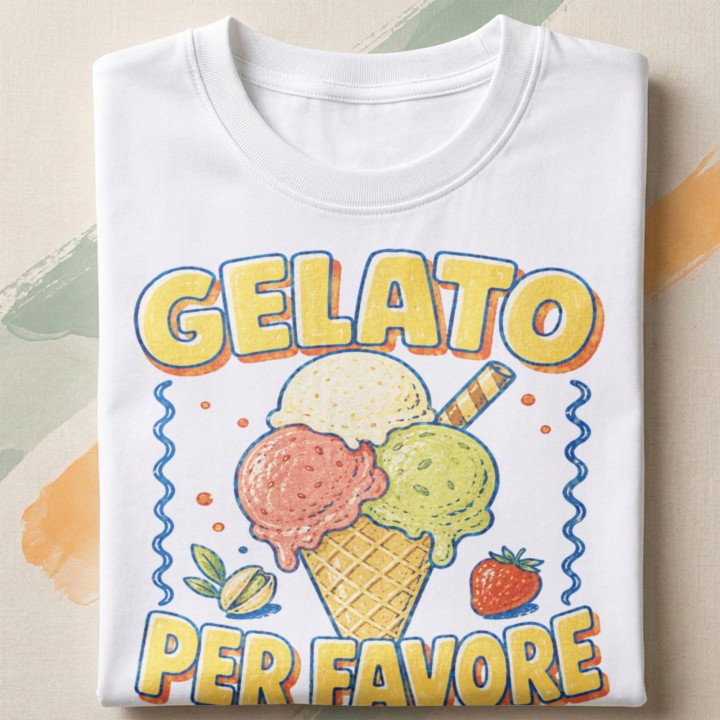 Koszulka - Vita al Sole - Lody Gelato - Galeria - (000)_Miniatury