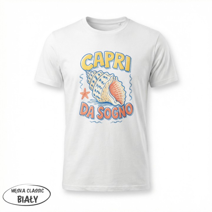 Koszulka - Vita al Sole - Capri Muszla - Galeria - (11)_F190_MEN_White