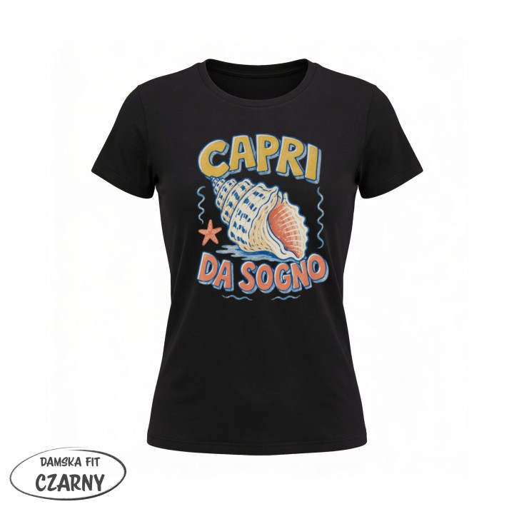 Koszulka - Vita al Sole - Capri Muszla - Galeria - (02)_F190_LADY_Black