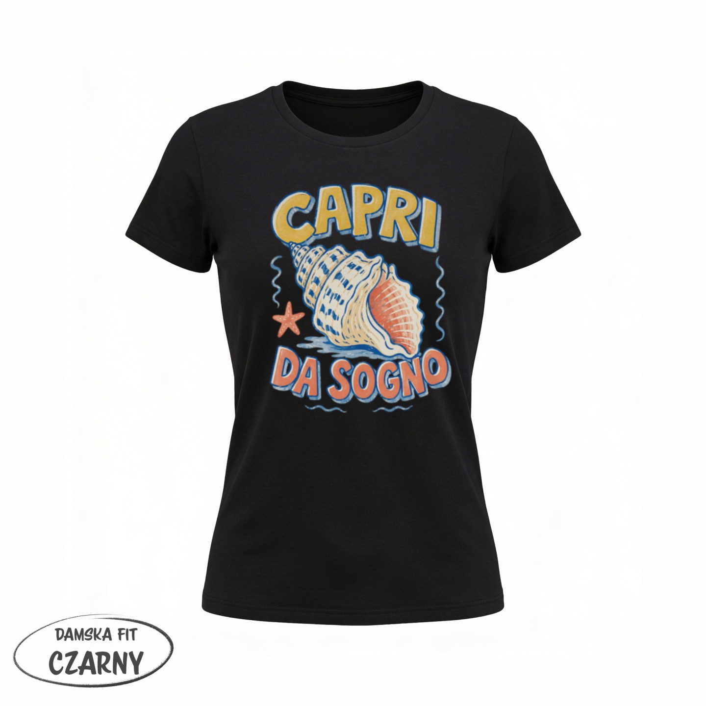 Koszulka - Vita al Sole - Capri Muszla - Galeria - (02)_F190_LADY_Black