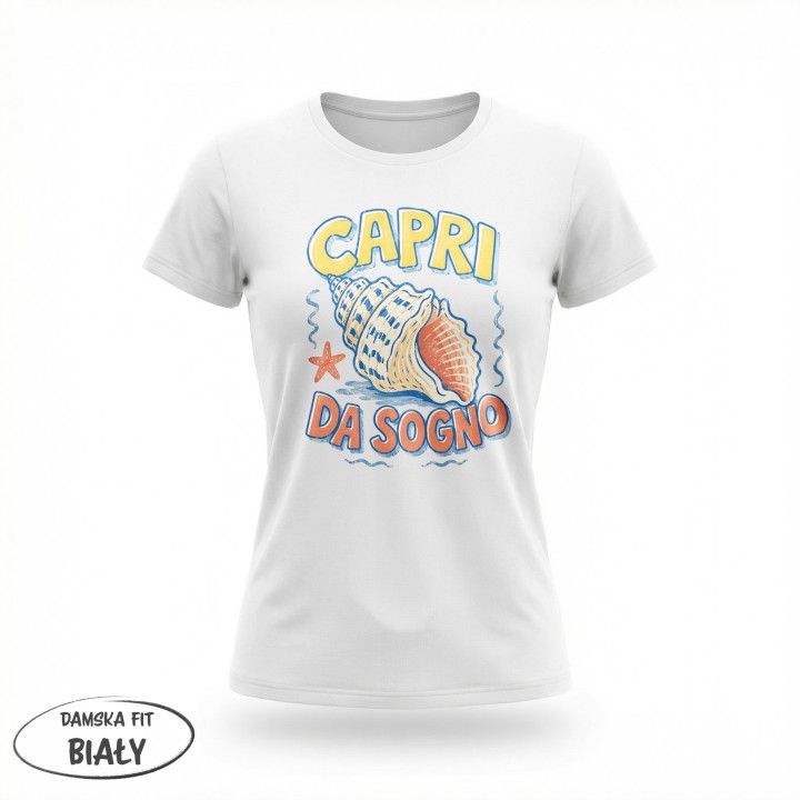 Koszulka - Vita al Sole - Capri Muszla - Galeria - (01)_F190_LADY_White