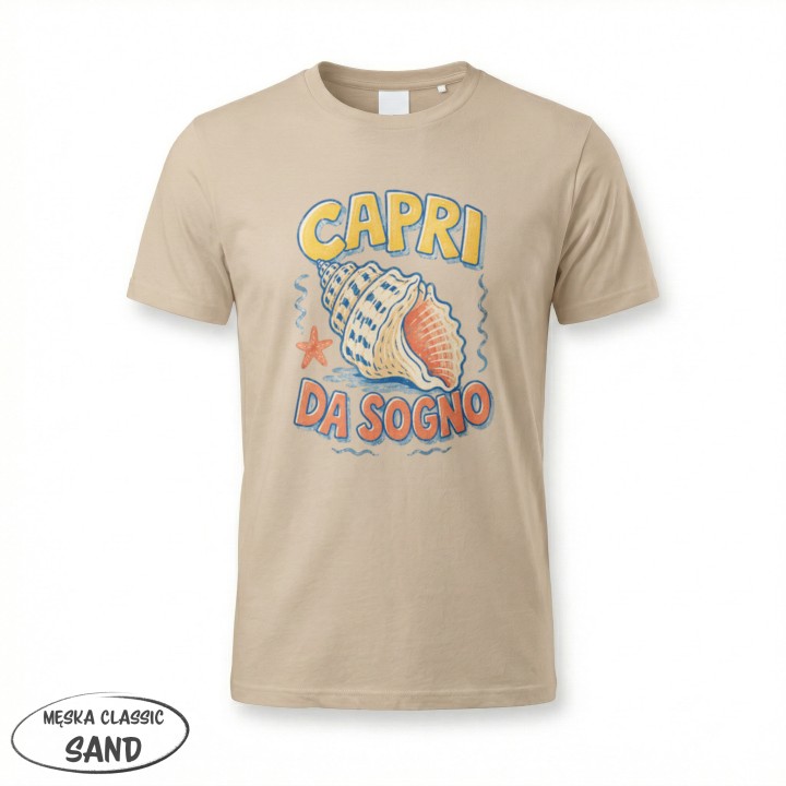 Koszulka - Vita al Sole - Capri Muszla - Galeria - (13)_F190_MEN_Sand