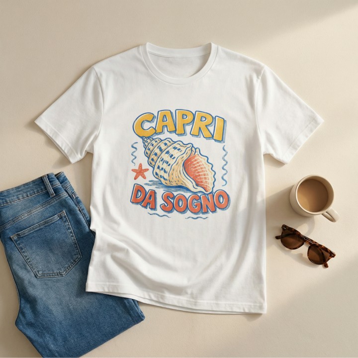Koszulka - Vita al Sole - Capri Muszla - Galeria - (000_2)_UNI_WHITE
