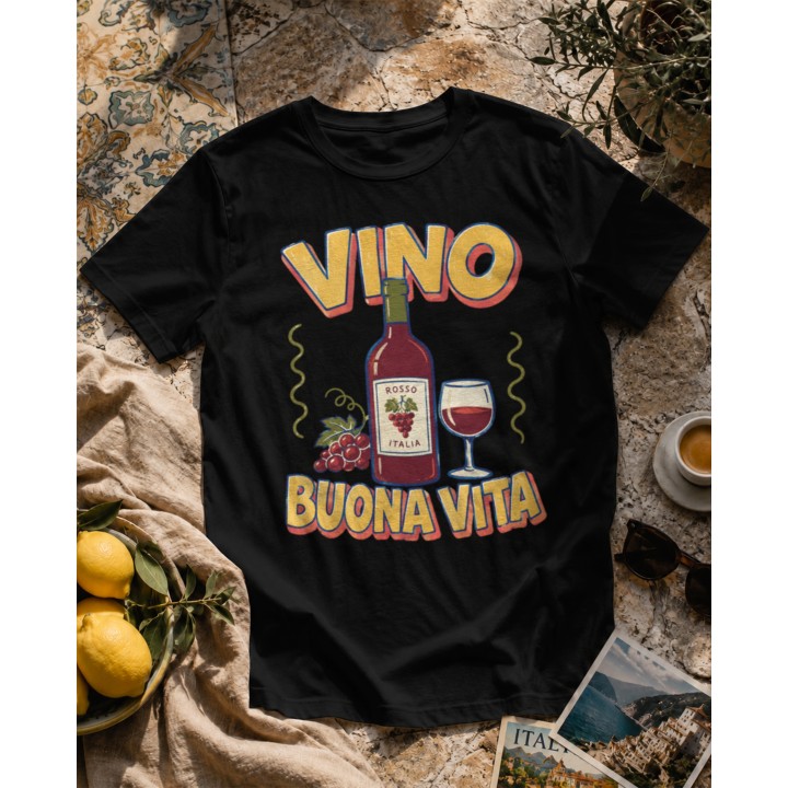 Koszulka - Vita al Sole - Wino - Galeria - (000_7)_Custom_Italiano