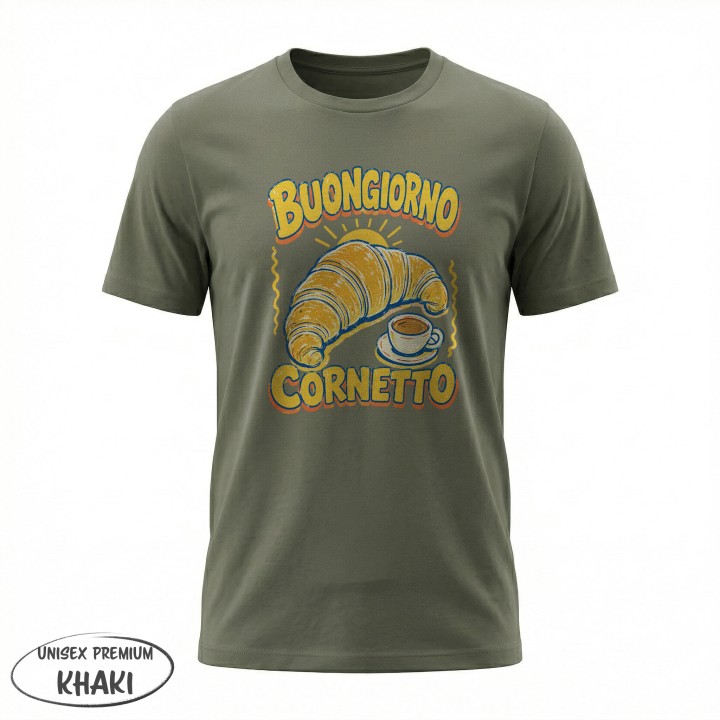 Koszulka - Vita al Sole - Cornetto Rogalik - Galeria - (27)_Stanley_Khaki