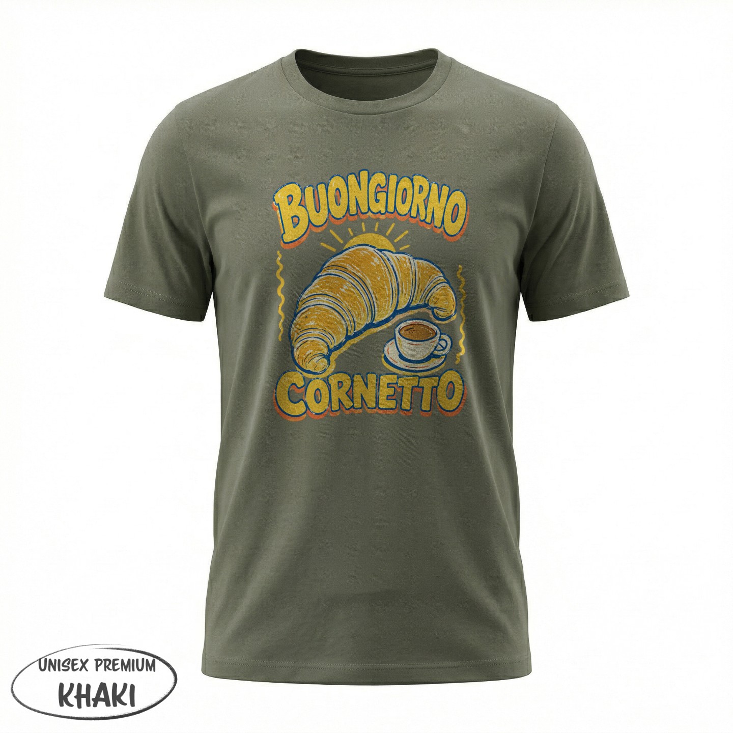 Koszulka - Vita al Sole - Cornetto Rogalik - Galeria - (27)_Stanley_Khaki