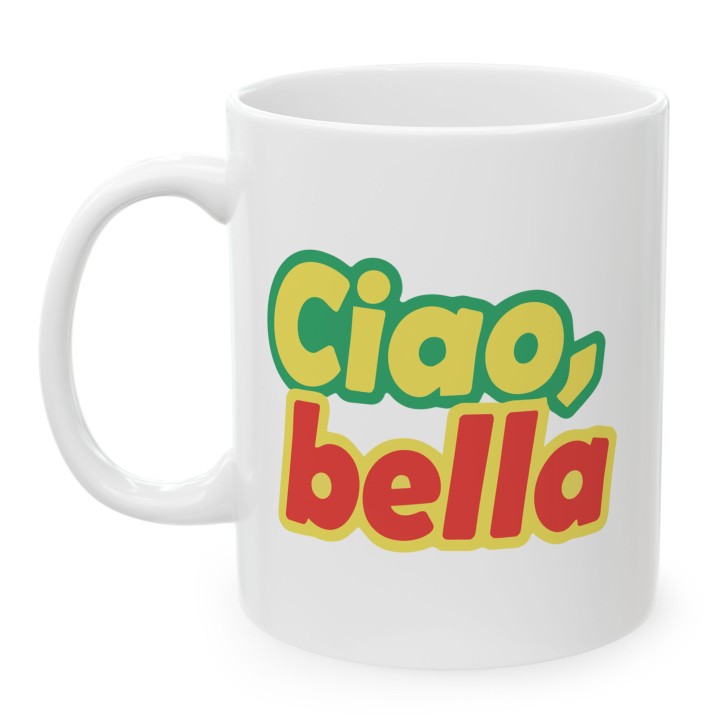 Kubek Ciao, Bella - Main - (B)_1_Basic-White_11Oz