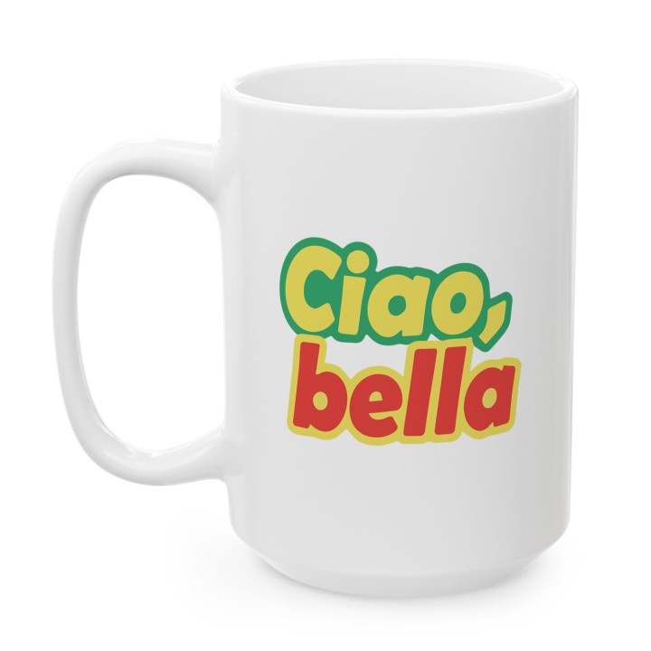 Kubek Ciao, Bella - Main - (B)_1_Basic_White_15Oz