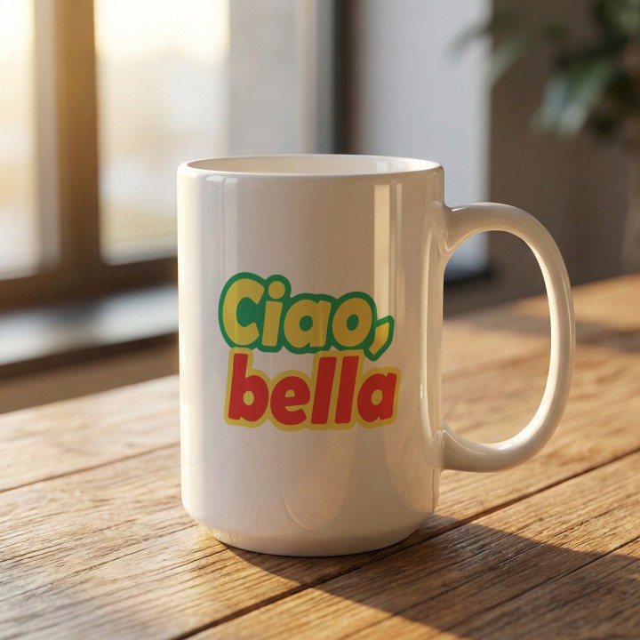 Kubek Ciao, Bella - Main - (B)_1_Basic_White_15Oz