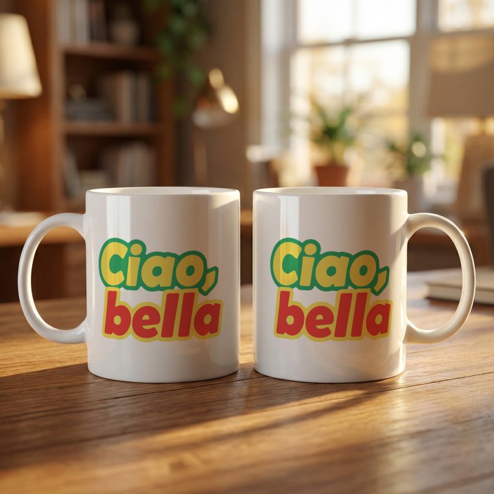 Kubek Ciao, Bella - Main - (B)_1_Basic-White_11Oz