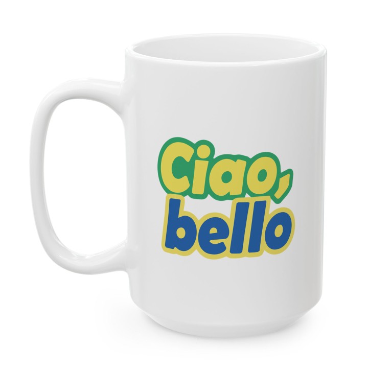 Kubek - Ciao, Bello - Main - (B)_1_Basic_White_15Oz