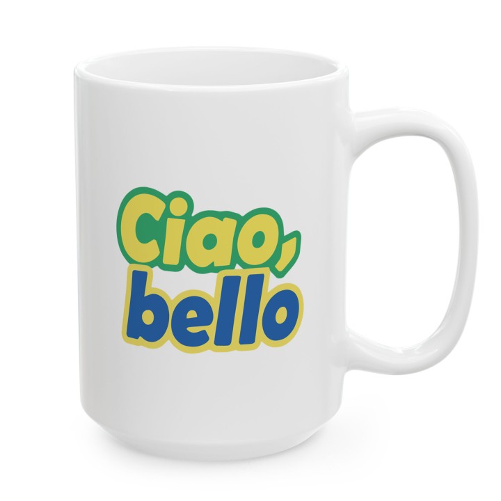 Kubek - Ciao, Bello - Main - (B)_1_Basic_White_15Oz