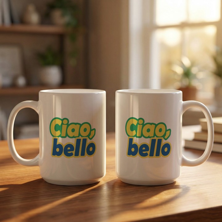 Kubek - Ciao, Bello - Main - (B)_1_Basic_White_15Oz