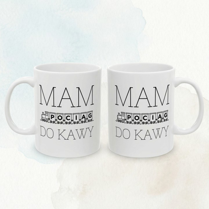 Kubek - Mam pociąg do kawy - Main - (B)_1_Basic-White_11Oz