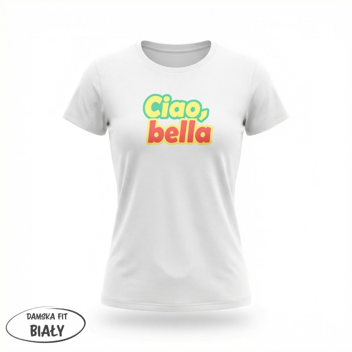 Koszulka - Ciao Bella - Galeria - (01)_F190_LADY_White