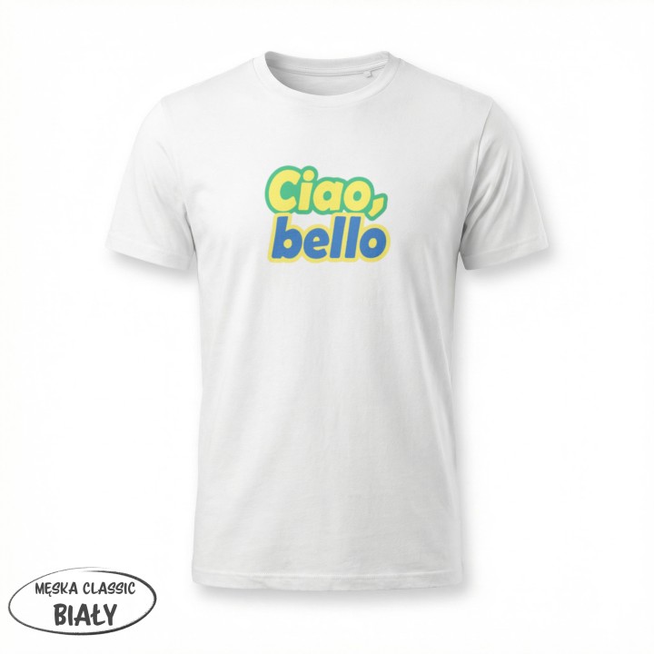 Koszulka Ciao Bello - Galeria - (11)_F190_MEN_White