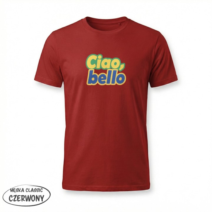 Koszulka Ciao Bello - Galeria - (19)_F190_Man_Red