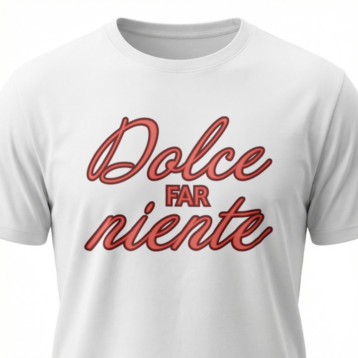 Napis Dolce far niente - Galeria - (000_2)_UNI_WHITE