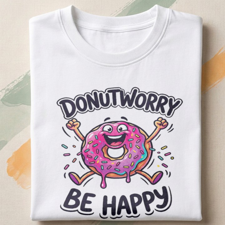Donut worry be happy Z pączkiem - Galeria - (000)_Miniatury