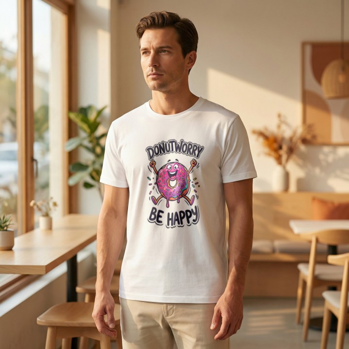 Donut worry be happy Z pączkiem - Galeria - (000_2)_UNI_WHITE