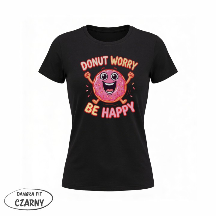 Donut worry be happy Z pączkiem - Galeria - (02)_F190_LADY_Black